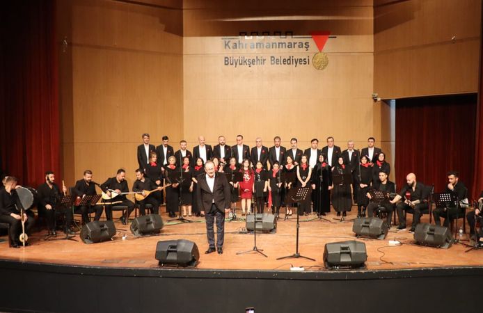 Kahramanmaraş Türkülerinin Yankılandığı Konserde Müzik Ziyafeti