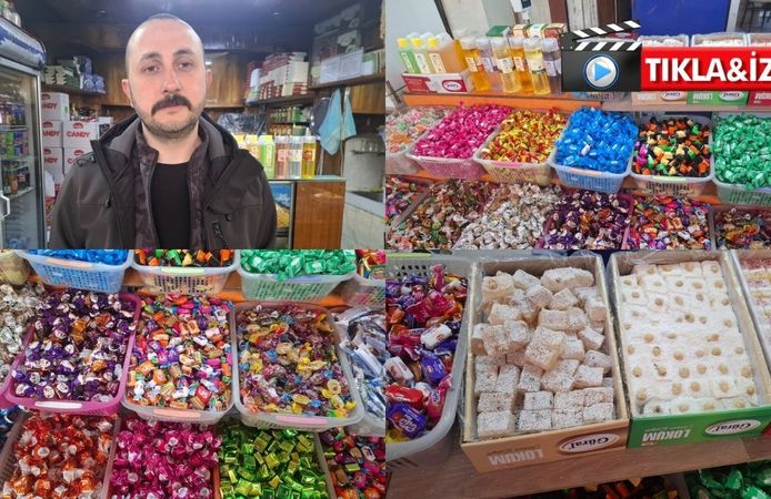 Kahramanmaraş’ta bayram şekerleri tezgahlarda; işte fiyatlar