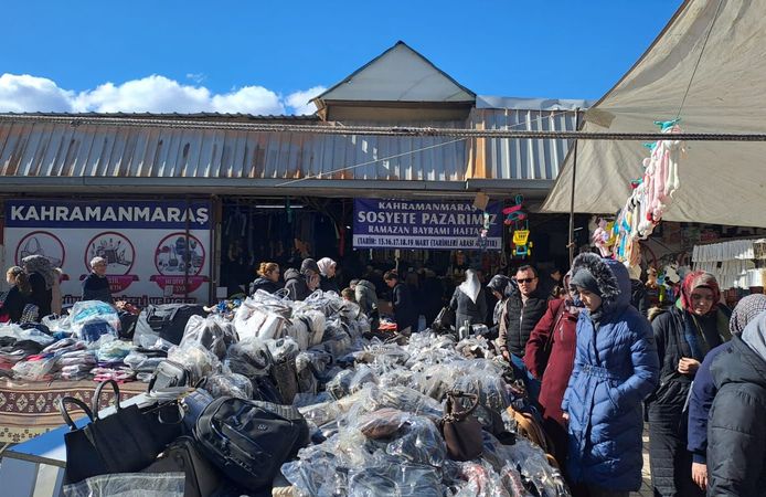 Kahramanmaraş’ta Sosyete Pazarı bayram öncesi ek mesai yapacak