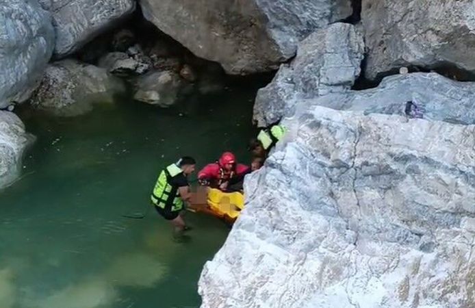Kahramanmaraş Ceyhan Nehri'nde kaybolan kişinin cansız bedenine ulaşıldı