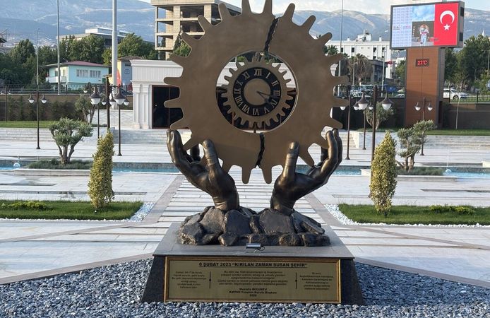 Kahramanmaraş’a anlamlı 6 Şubat anıtı inşa edildi