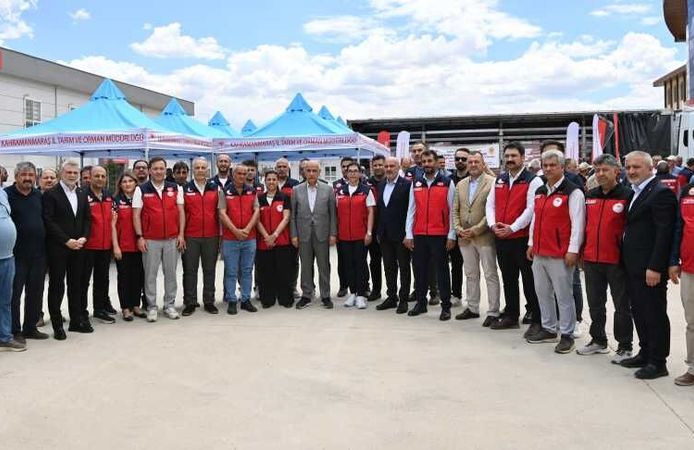 Kahramanmaraş’ta Çiftçinin Beklediği Destek Geldi
