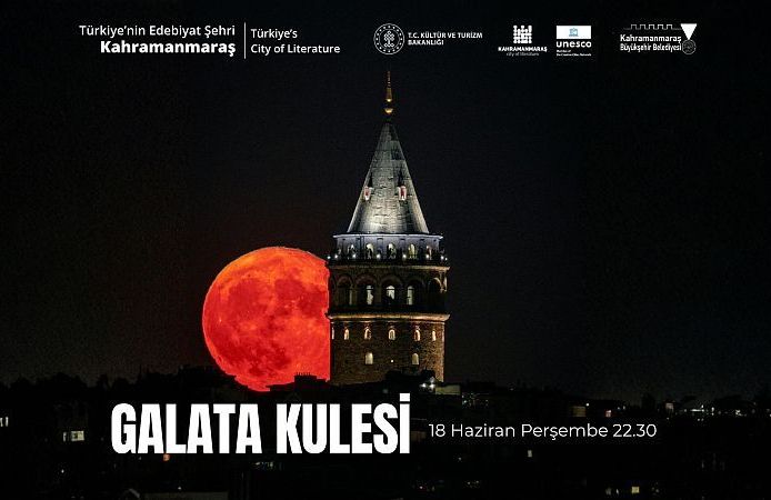 İstanbul Galata Kulesi'nde Kahramanmaraş’a Özel Gösteri Yapılacak