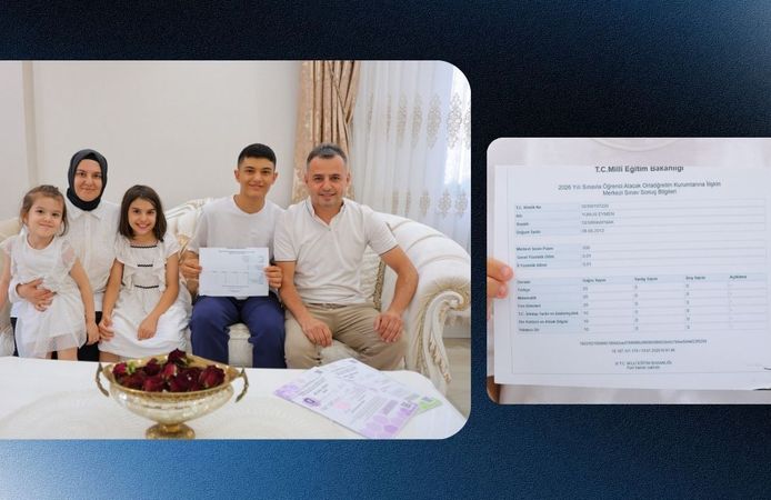 Kahramanmaraşlı Depremzede Öğrenci LGS’de Tüm Soruları Doğru Yanıtladı