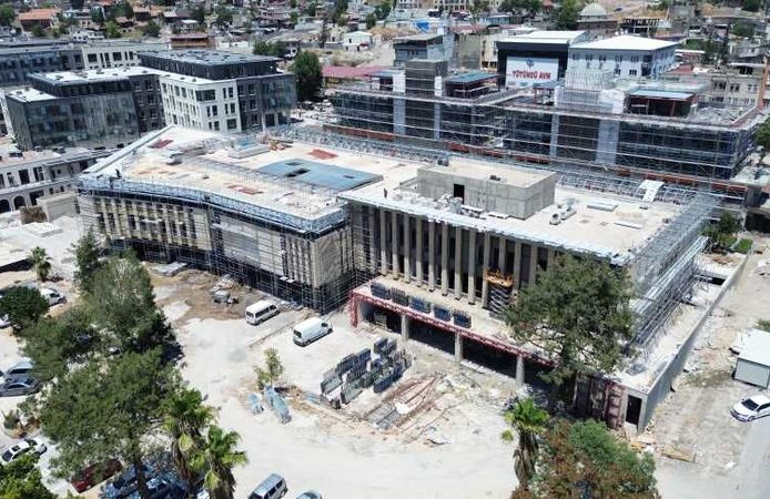 Yeni Hükümet Konağında Geri Sayım: Çalışmaların Yüzde 70'i Tamamlandı
