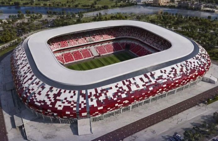 Kahramanmaraşlı iş insanı Kazakistan’ın en büyük stadyumunu inşa ediyor
