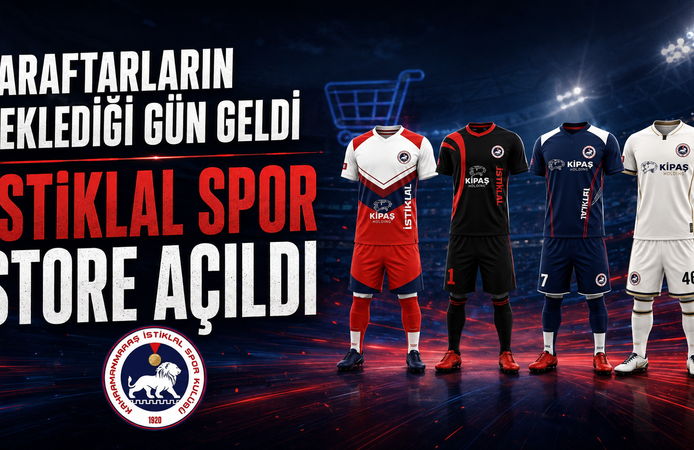 İstiklalspor Store Online Açıldı