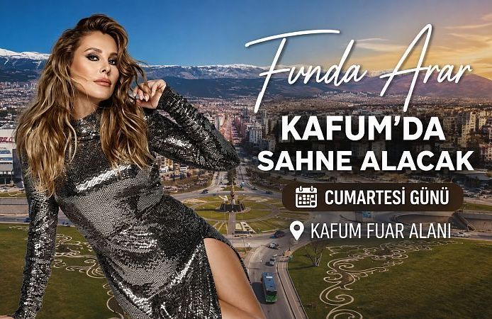 Funda Arar, Cumartesi Günü KAFUM’da Sahne Alacak