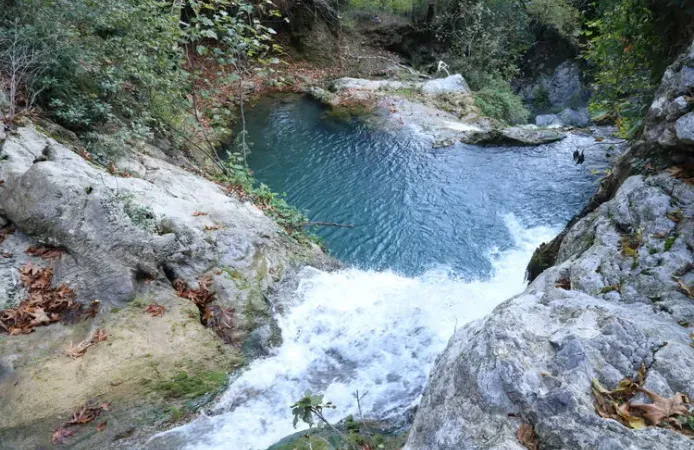 Kahramanmaraş’ta Bu Şelale 40 metreden dökülüyor