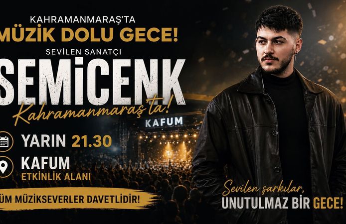 Semicenk Kahramanmaraş’a Geliyor: Saat ve Yer Belli Oldu!