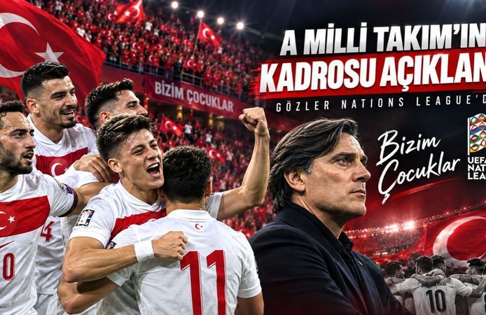 A Milli Takım’ın kadrosu açıklandı: Montella’dan dikkat çeken tercihler