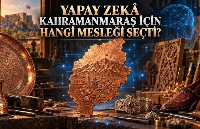 Yapay Zekâya Göre Kahramanmaraş’ın Mesleği Belli Oldu