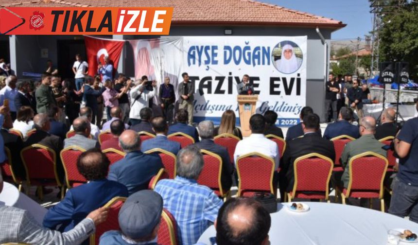 Sanatçı Latif Doğan’dan Annesi Adına Taziye Evi