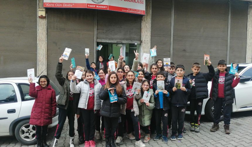 öğrenciler paylaşma ve yardımlaşma kültürünü yaşayarak öğreniyorlar!