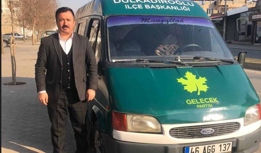 Latif Öztürk, seçim çalışması için minibüs aldı