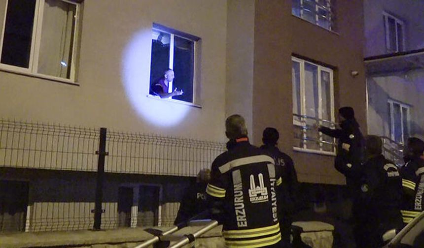 Eşinin rehin aldığı kadın ve 3 çocuğu operasyonla kurtarıldı