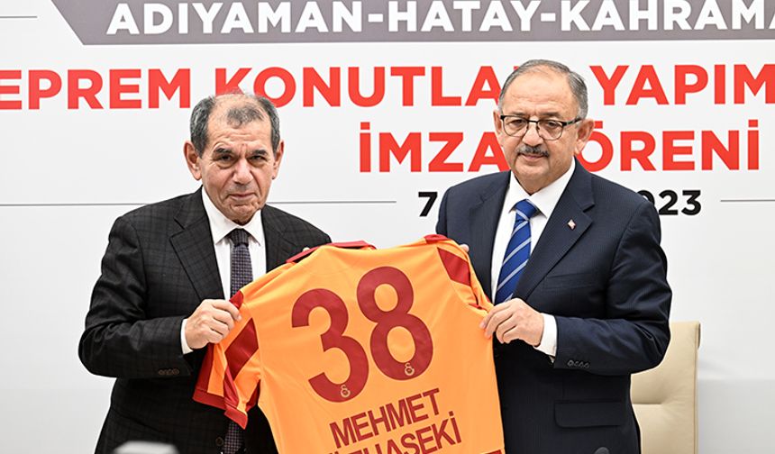 Galatasaray, Kahramanmaraş’a 100 adet deprem konutu yapıyor