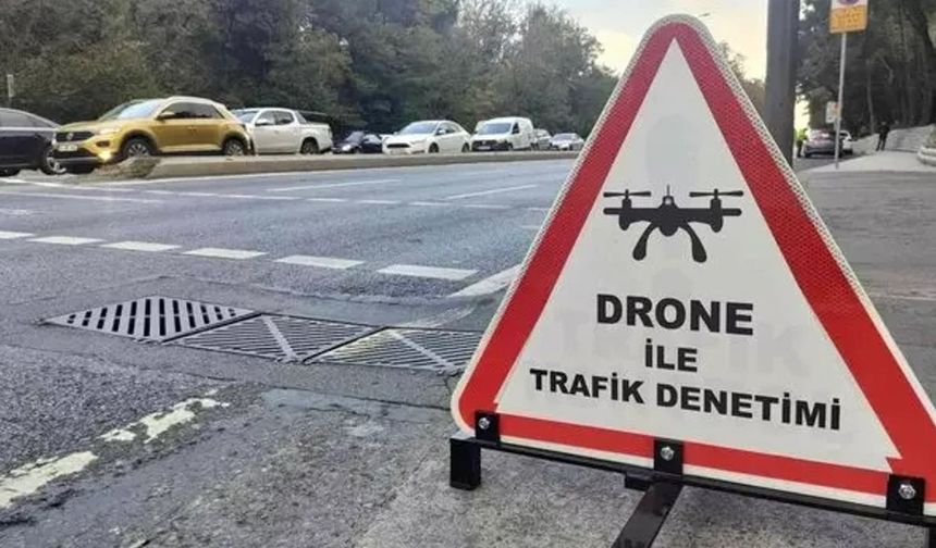 Kahramanmaraş'ta drone ile yoğun trafik kontrolü yapılacak