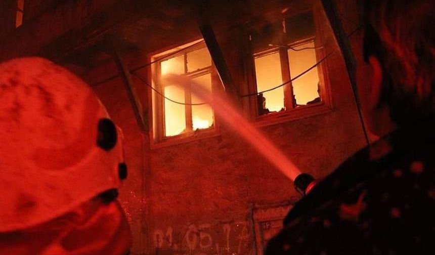 Kahramanmaraş'ta evde çıkan yangın söndürüldü