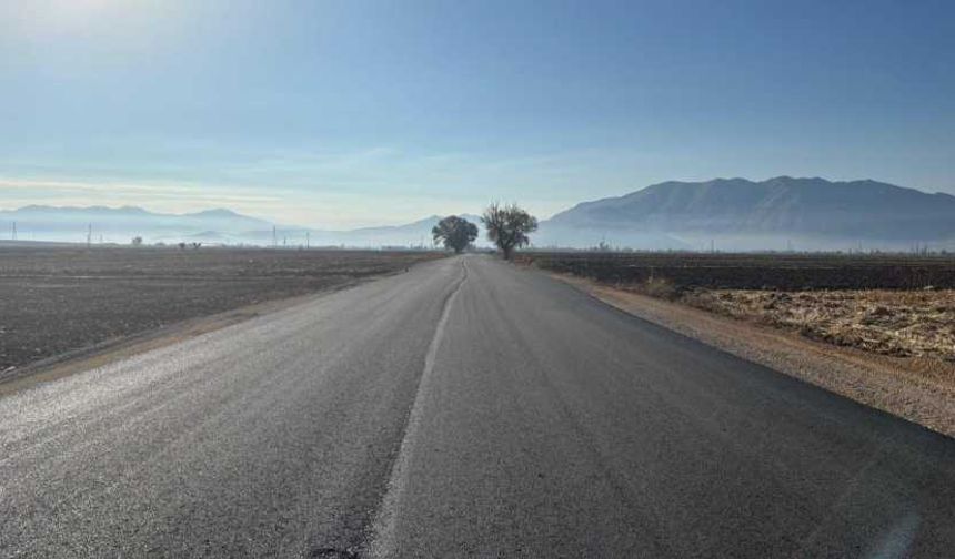 Elbistan Doğanköy Yolu Yenilendi