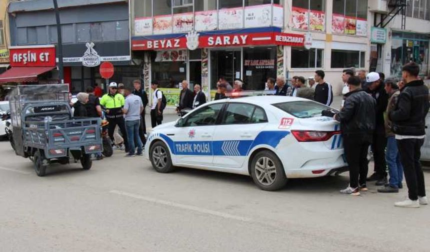Afşin’de motosikletlere ceza yağdı