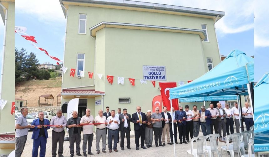 Göllü Mahallesi’nde Cami ve Sosyal Tesis Dualarla Hizmete Açıldı