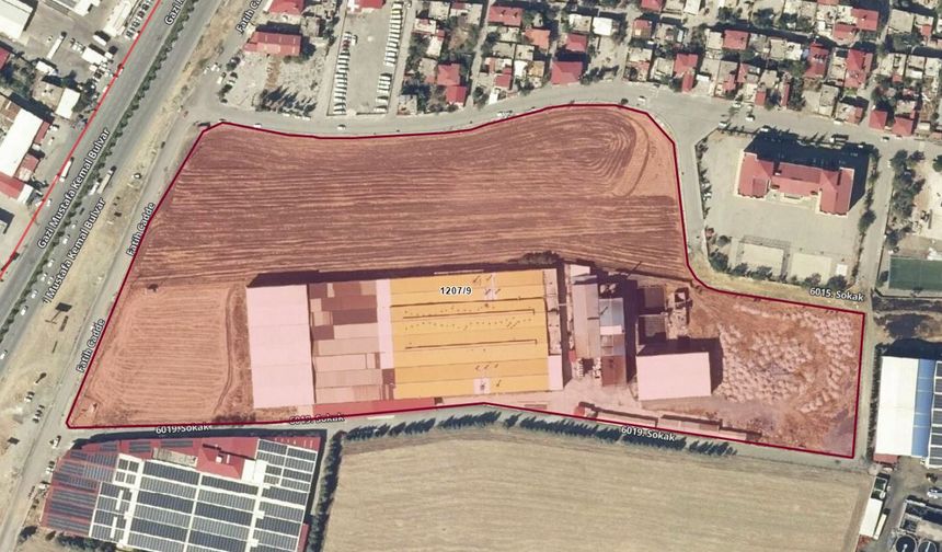 Dulkadiroğlu'nda servet değerindeki fabrika binası satışa çıktı
