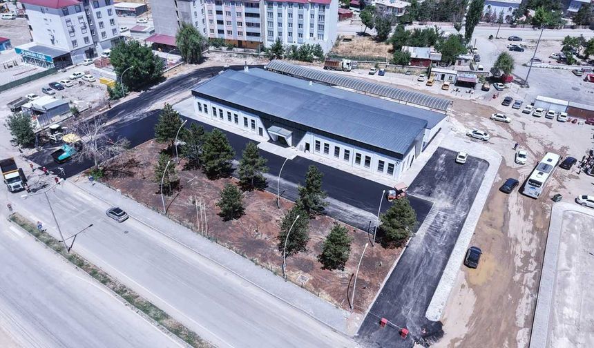 Elbistan Terminali Yeni Görünümüne Kavuşuyor