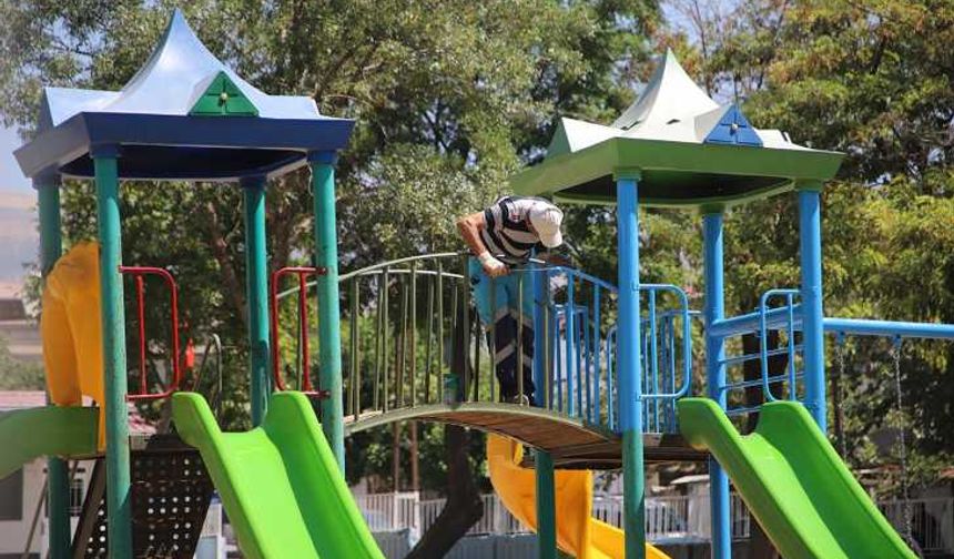 Dulkadiroğlu’nda Park ve Bahçeler Yaza Hazır