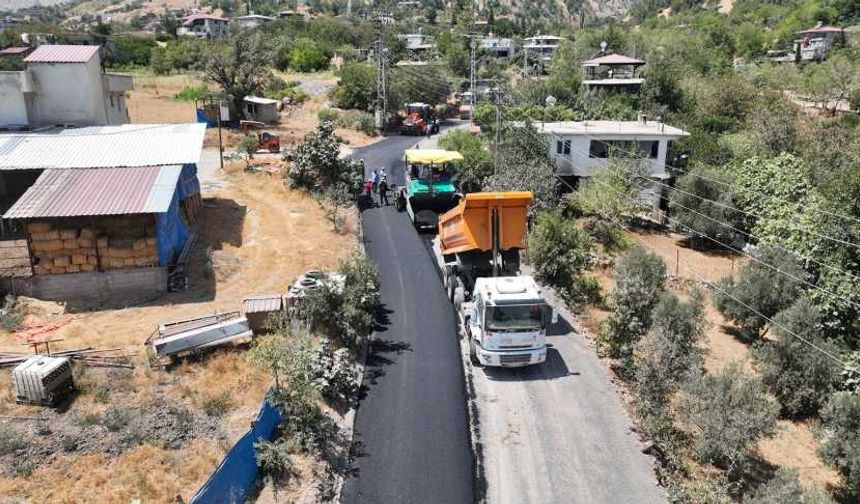 Dönüklü’nün Ana Caddesi Yenileniyor