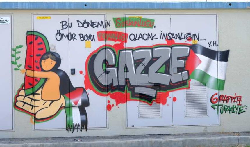 Onikişubat Belediyesi’nden Filistin Temalı Anlamlı Çalışma
