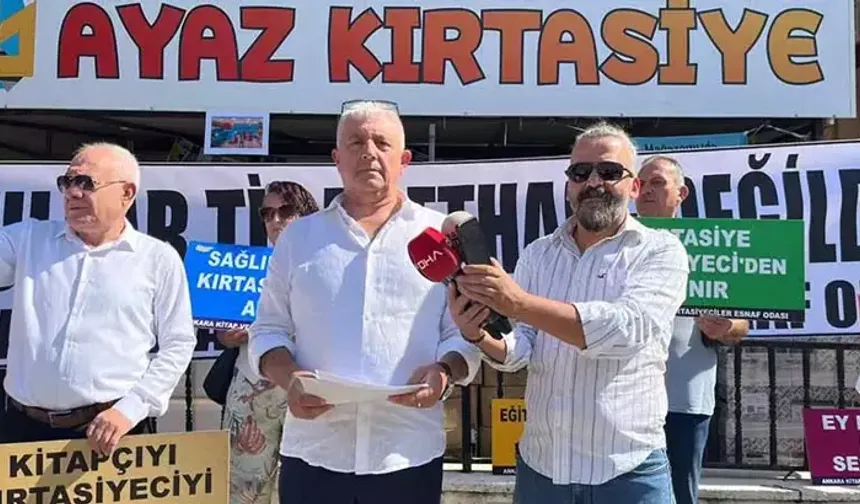 Kırtasiyecilerden 'zincir market' açıklaması