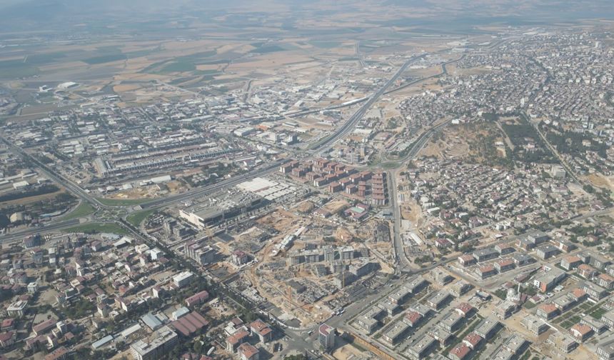 Kahramanmaraş 500 metreden görüntülendi