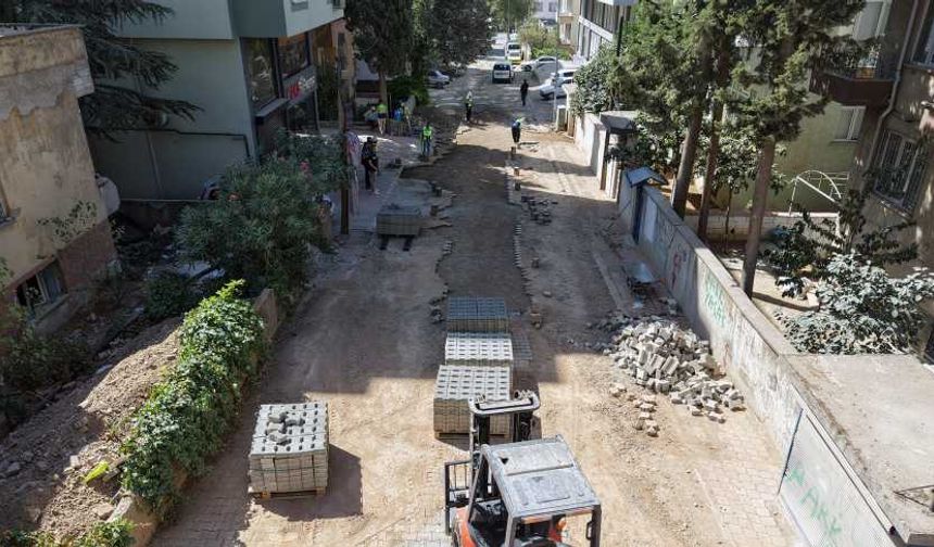 Dulkadiroğlu’nda Yollar Yenileniyor