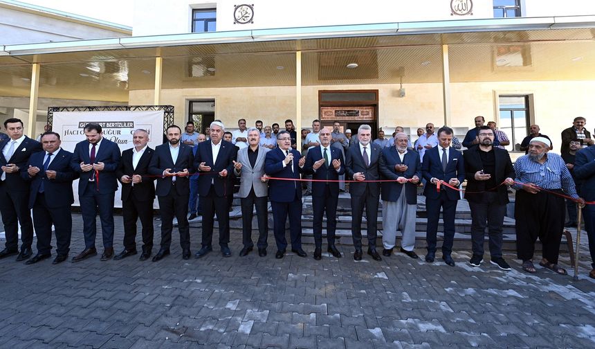 Dulkadiroğlu Hacı Osman Uğur Camii Hizmete Açıldı