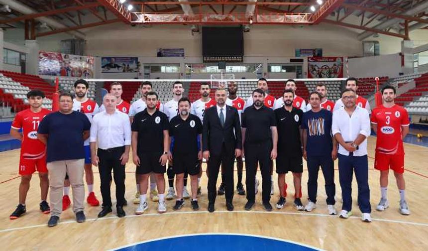Onikişubat Belediyespor Voleybol Takımı kendi sahasında ilk maçına çıkıyor