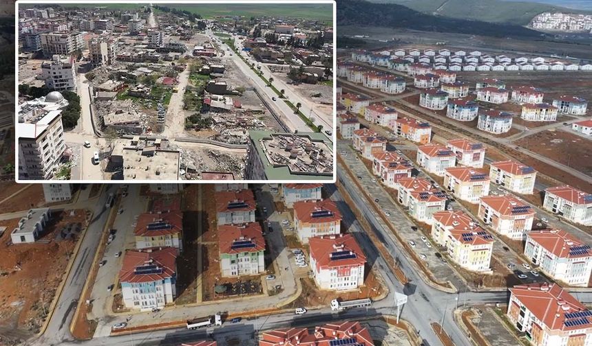 Depremin yıktığı Nurdağı küllerinden doğdu