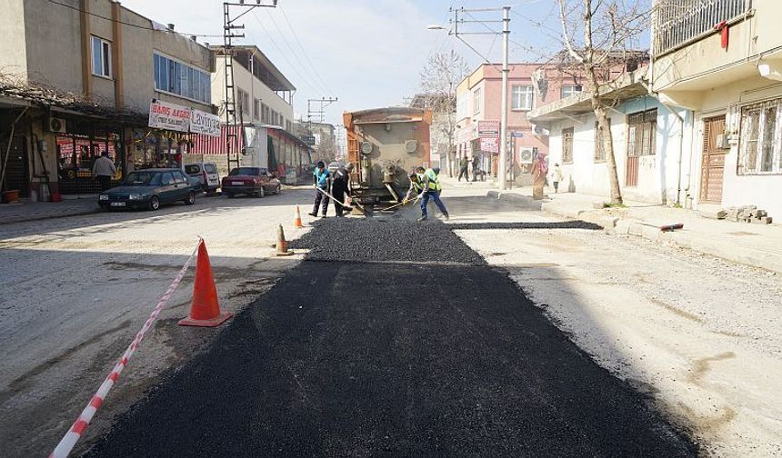 Dulkadiroğlu’nda Bir Caddenin Daha Ulaşım Konforu İyileştiriliyor
