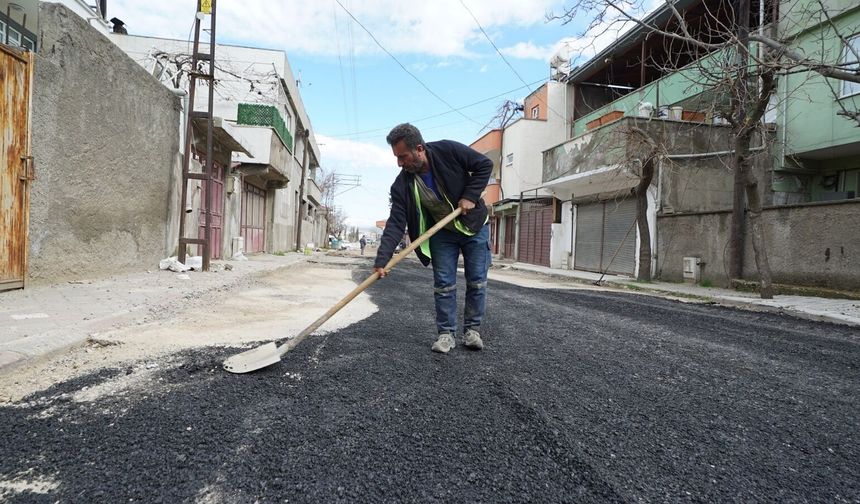Dulkadiroğlu’nda Yollar Yenileniyor