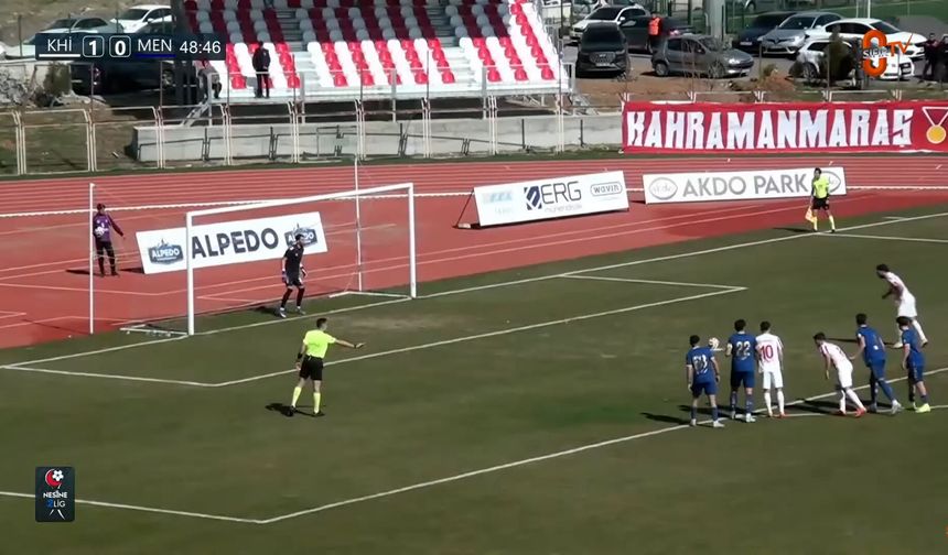 Kahramanmaraş İstiklalspor - Menemen FK Maç Özeti