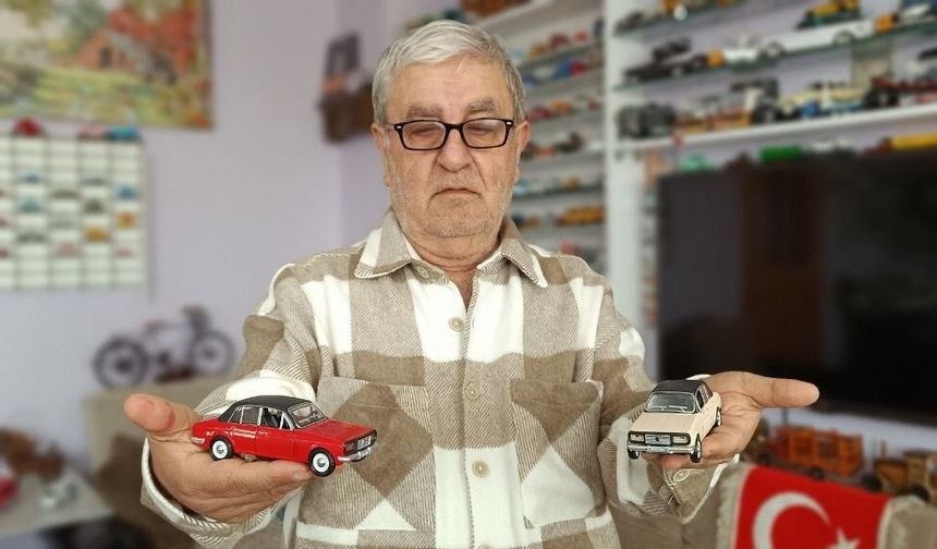 Kahramanmaraş’ta Sigarayı Bırakan Emekli 500 Parçalık Koleksiyon Yaptı!