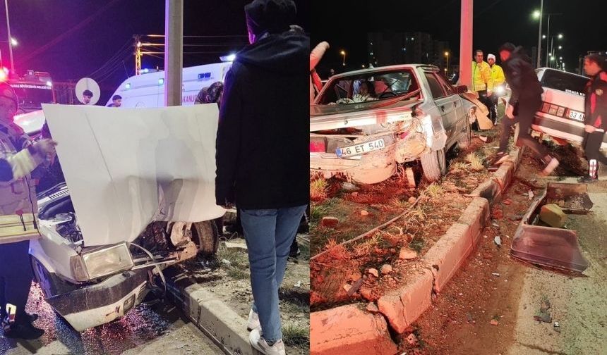 Kahramanmaraş'ta iki ayrı trafik kazasında, 5 kişi yaralandı