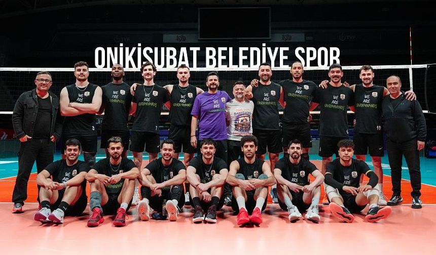 Şampiyon Onikişubat Belediyespor, kupa aşkıyla son maçına çıkıyor