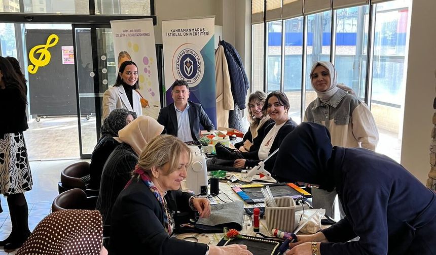 KİÜ ve Onikişubat Belediyesi’nden Kadınlara Özel Atölye Programı