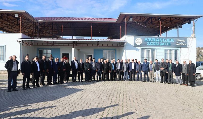 Dulkadiroğlu Belediyesi 84. Mahalle Toplantısını Abbaslar Mahallesi’nde Gerçekleştirdi