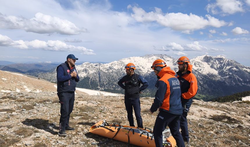 Kahramanmaraş'ta dağda çiriş otu toplarken kalp krizi geçiren kişi hayatını kaybetti