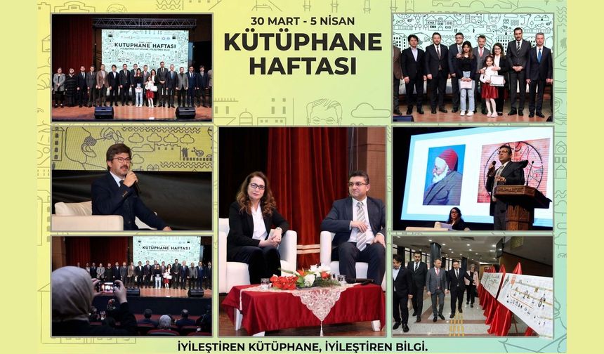 62. Kütüphane Haftası Etkinlikleri Kültür ve Sanat Dolu Programla Noktalandı