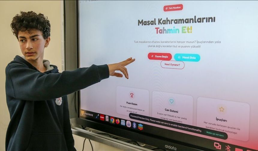 Türk masal kahramanlarını tanıtmayı amaçlayan proje TÜBİTAK Türkiye finalinde