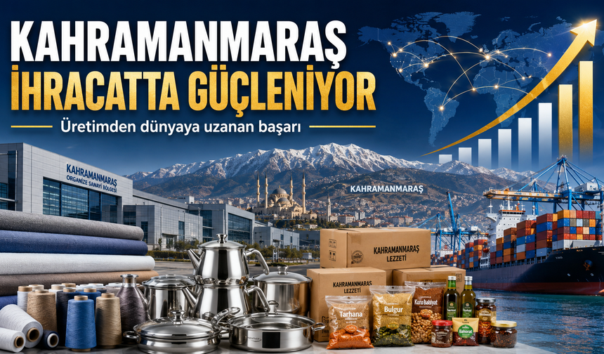 Türkiye’nin İlk 1000 İhracatçısı Açıklandı: Kahramanmaraş’tan 6 Firma Listede