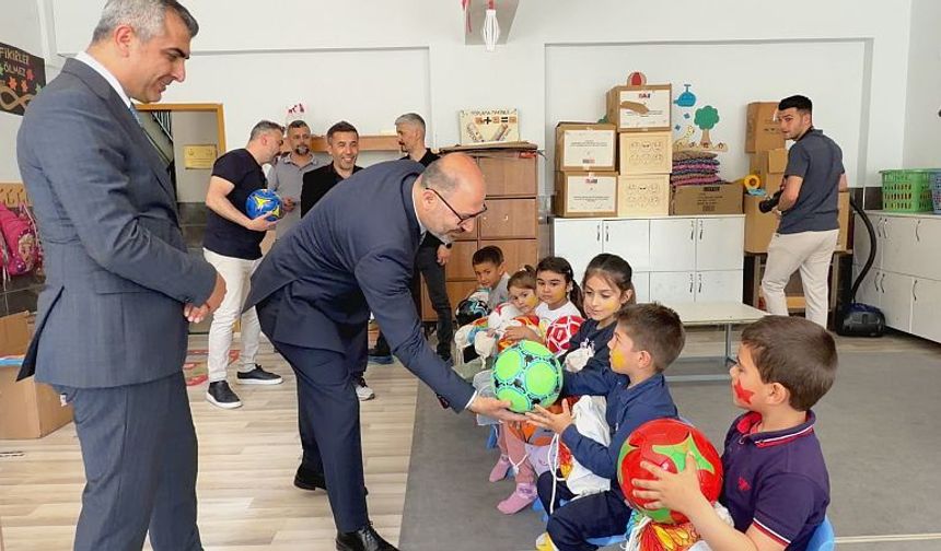 İstanbul Bahçelievler Milli Eğitim Müdürlüğünden Pazarcıklı öğrencilere moral desteği